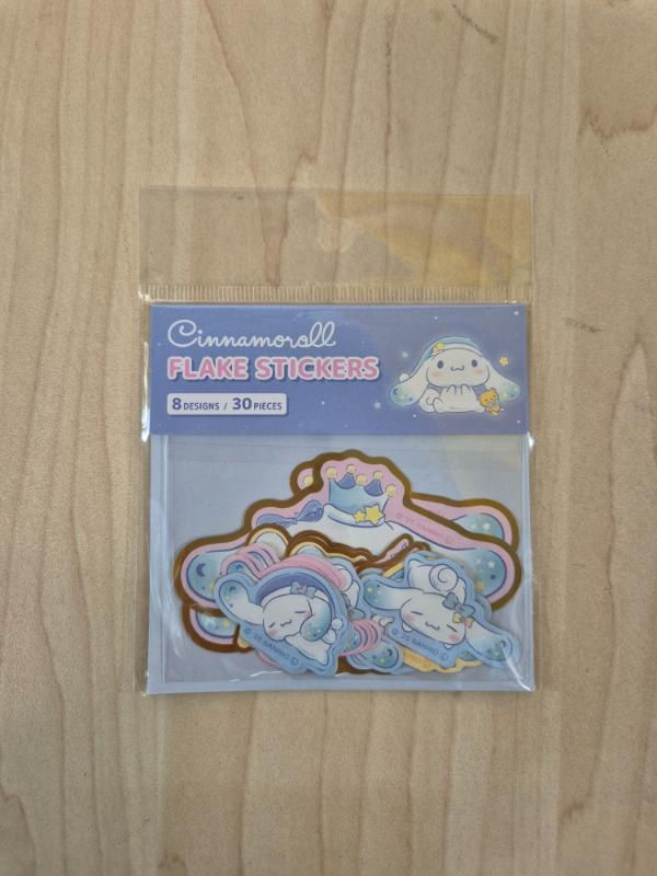 Stickers Sanrio "Flake Seal" : Cinnamonroll