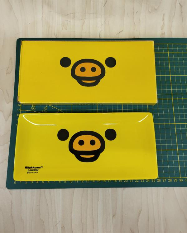 Thumbnail: Assiette rectangulaire Rilakkuma : poussin
