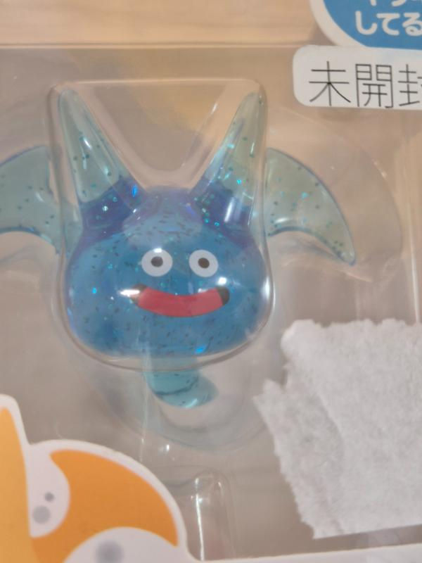 Miniature : Figurine Dragon Quest Slime Demon Slime bleu
