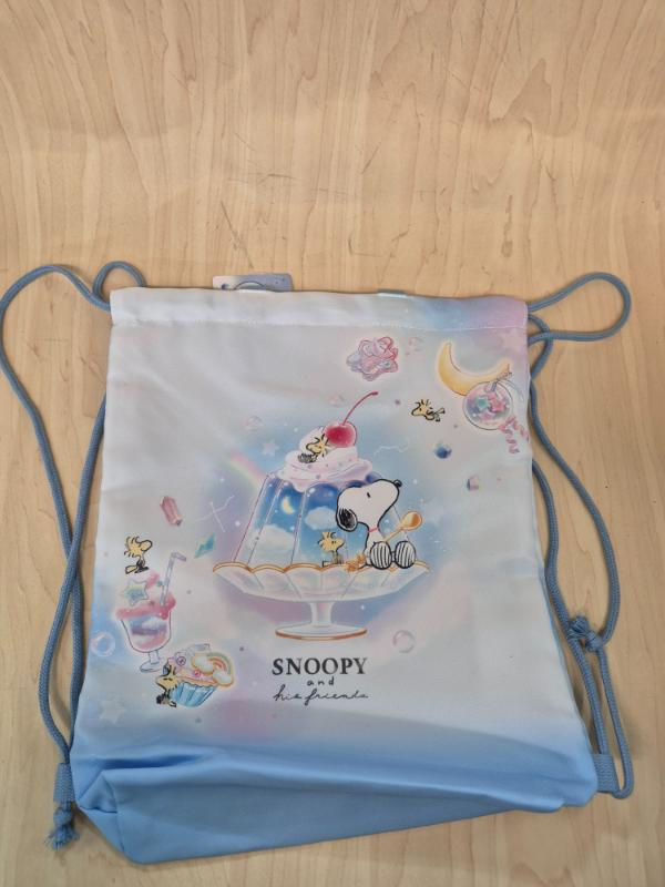 Sac tote bag / sac à dos ficelle Snoopy and his friends