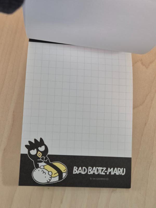 Miniature : Bloc memo Sanrio Grand Format : Bad Badtz MAru