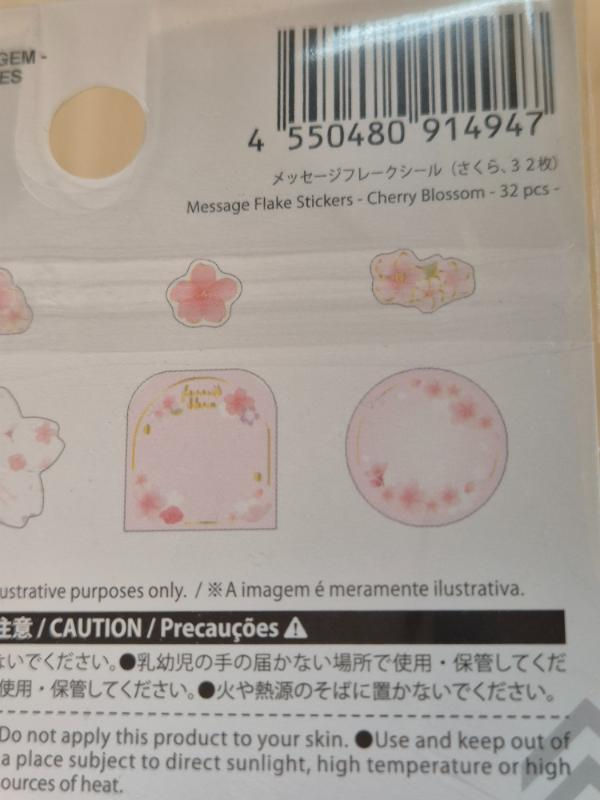 Miniature : Stickers Flake Seals Sakura