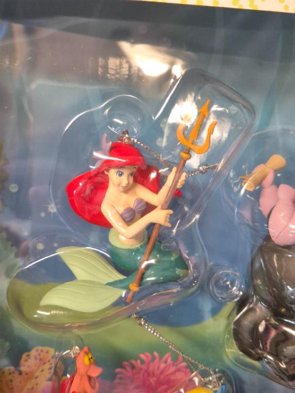 Miniature : Coffret figurines/Ornements de Noël Disney HappyKuji 2017 : Ariel (La Petite sir