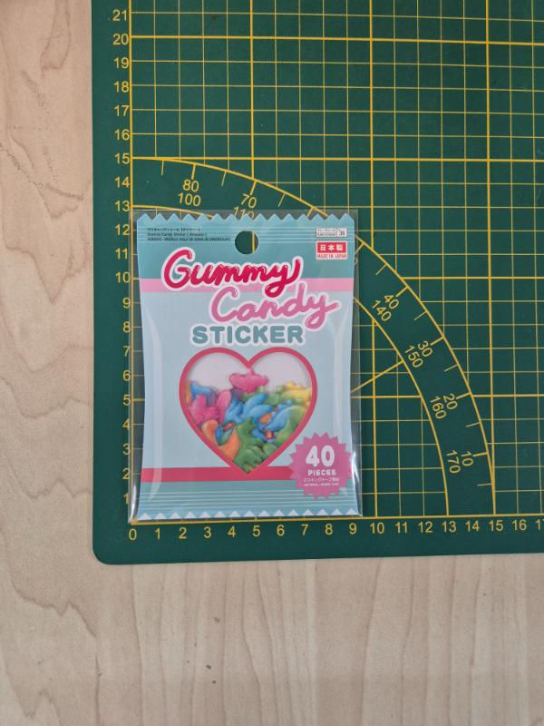 Miniature : Stickers "Flake Seals" Gummy Candy stickers : Dinosaures