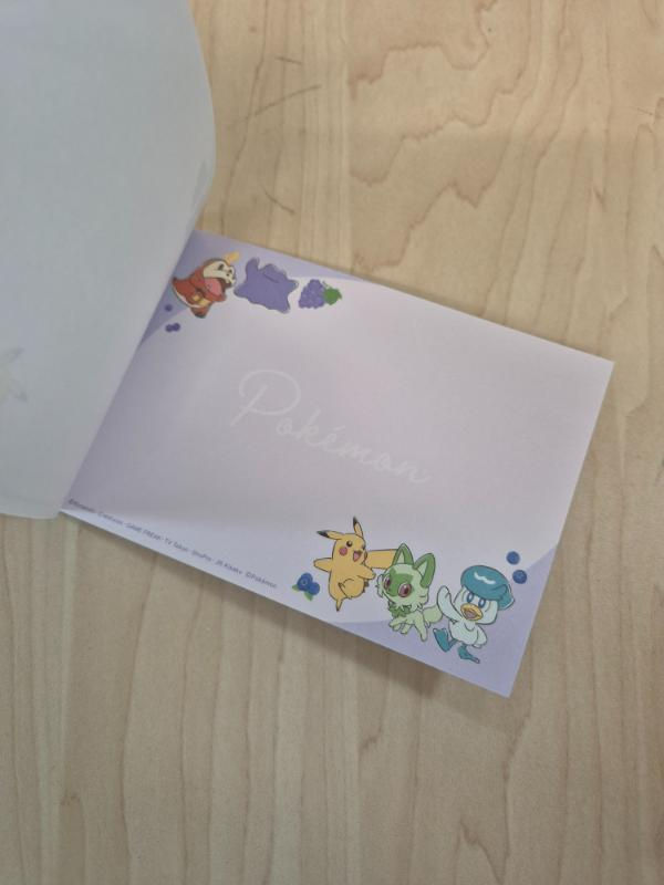 Miniature : Bloc memo Grand Format Pokemon
