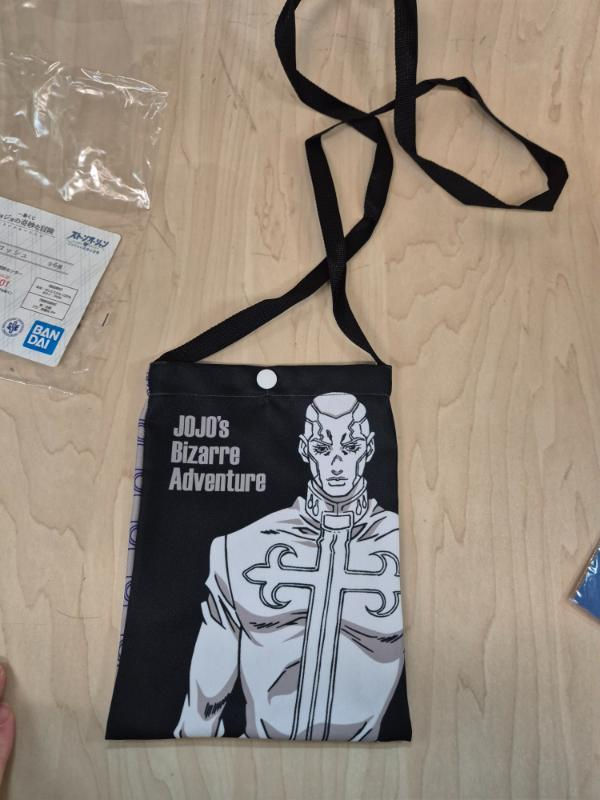 Miniature : Mini sacoche Jojo's Bizarre Adventure Ichibankuji "Stone Ocean"