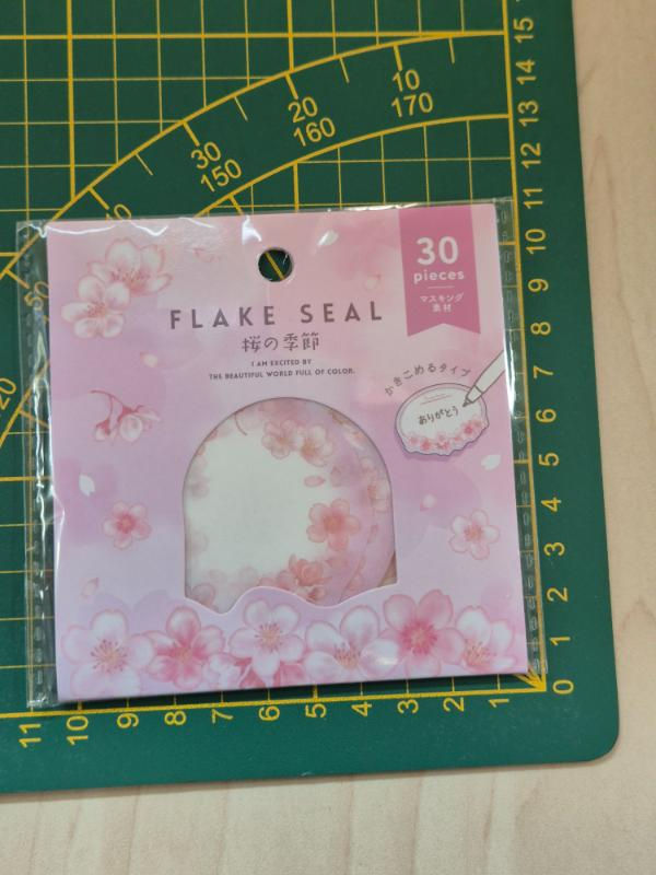 Miniature : Stickers Flake Seals Sakura
