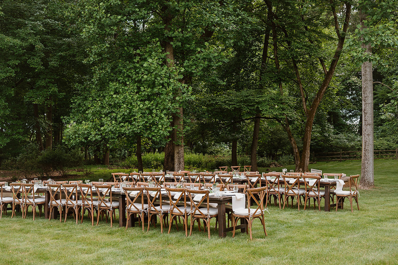 Founding Farmers Co. Catering & Events Graduation Celebration Set Up
