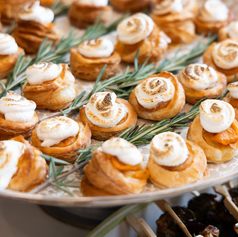 Sweet potato puffs