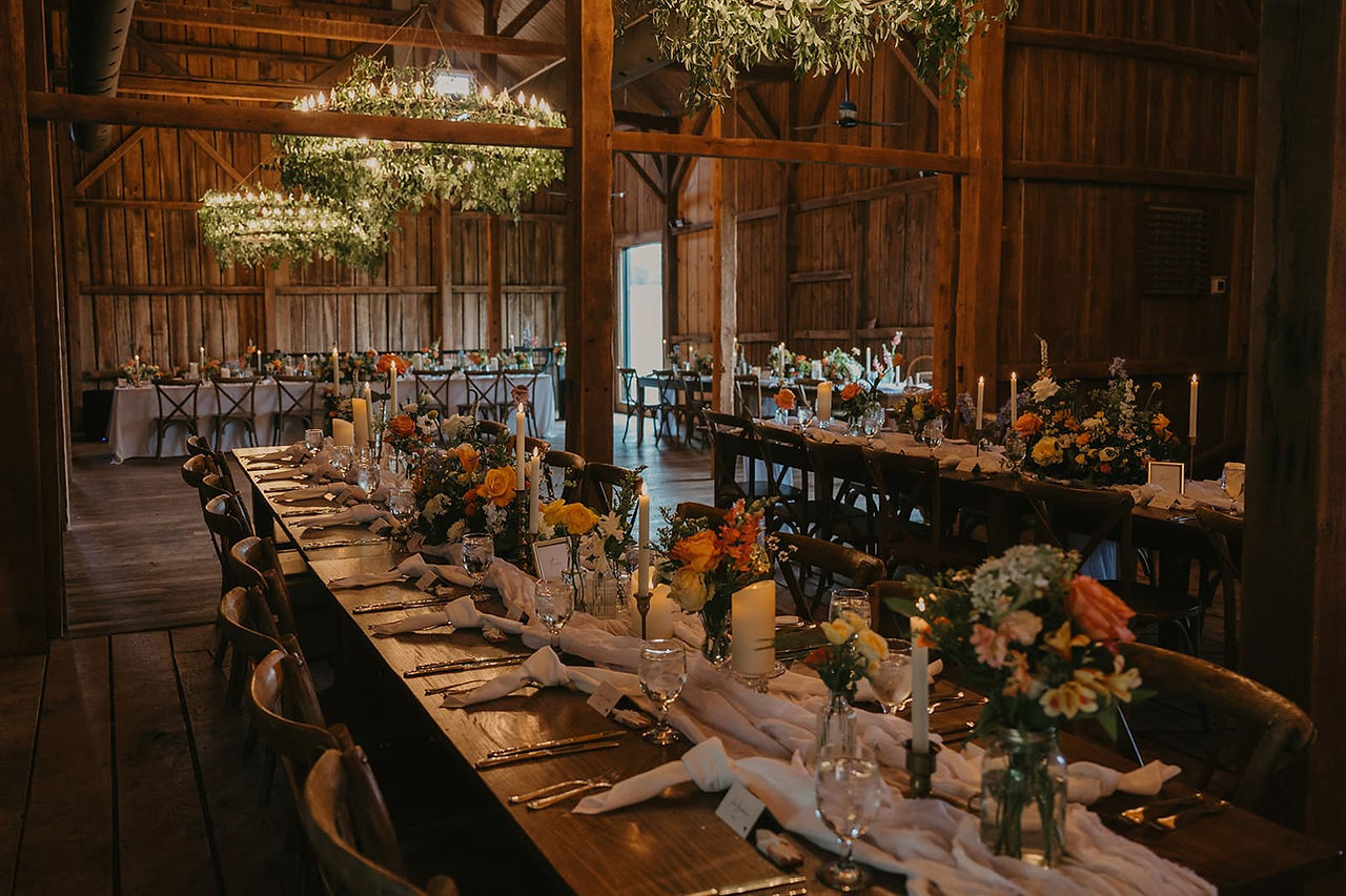 Tranquility Farm & Winery Barn Wedding
