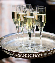 champagne-flutes-silver-tray-outdoor-reception.jpg