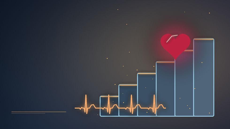 Original My Heart Spark P.C. medical education illustration: Declining Exercise Tolerance: Why It Matters