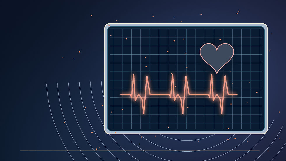 Original My Heart Spark P.C. educational illustration: Premature Ventricular Contractions: When They Matter