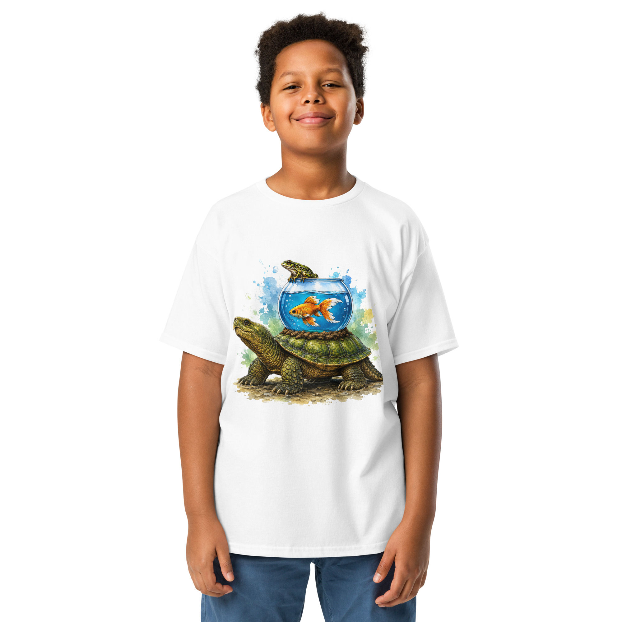 Three Friends - Youth Classic Tee | Gildan 5000B