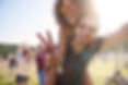 Friends at Outdoor Event