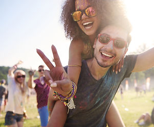 Friends at Outdoor Event
