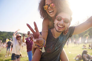 Friends at Outdoor Event