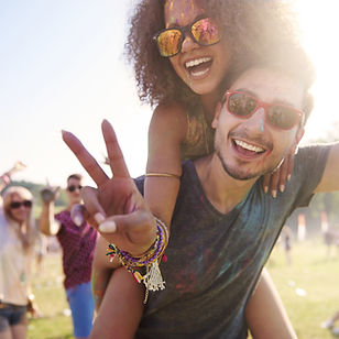 Friends at Outdoor Event