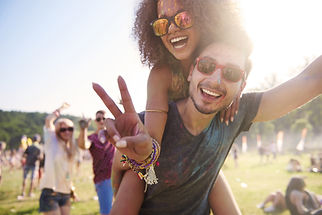 Friends at Outdoor Event