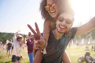 Friends at Outdoor Event