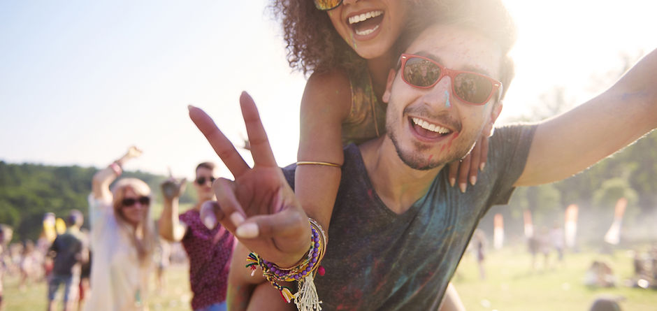 Friends at Outdoor Event