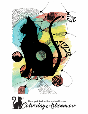 Explore gorgeous hand painted art by CaturdayArt