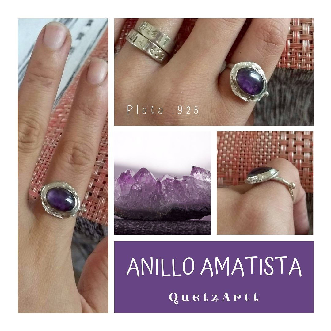 Anillo amatista