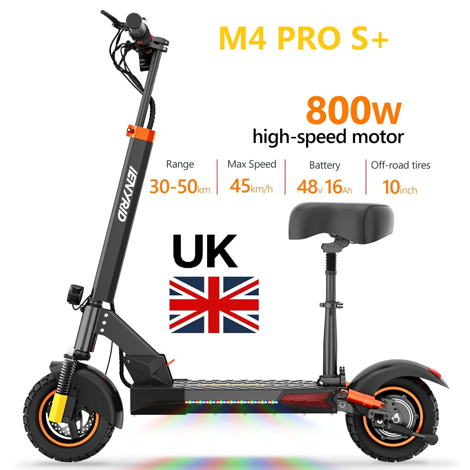 Ineyrid M4 Pro+ Off- Road Electric scooter