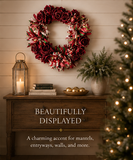 Thumbnail: Sweet Christmas™ luxury wreath displayed on a festive front door for holiday decorating.