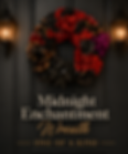 Luxury Halloween and Day of the Dead wreath featuring black roses, crimson blooms, gold accents