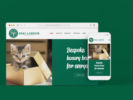 DDI London Responsive Wix Website Design