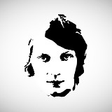 Jean Rhys Silhouette Icon