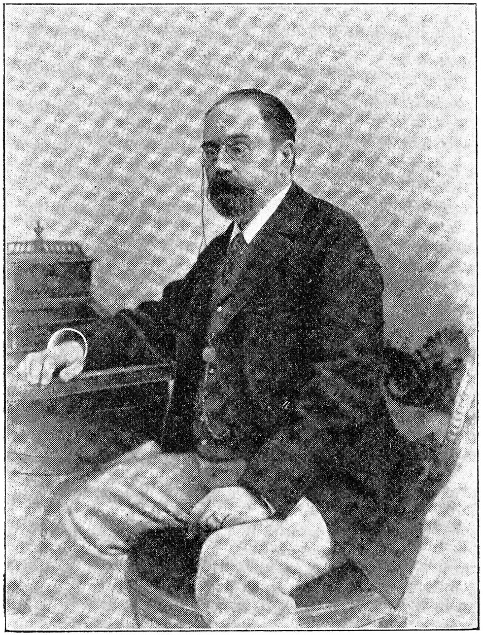 A portrait of Emile Zola.