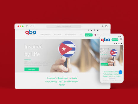 QBA Medi Tours Responsive Wix Website Design
