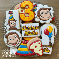 Curious George Cookies