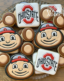 Ohio State Cookies