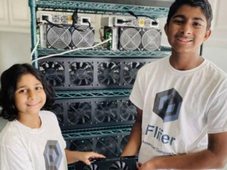 Dos niños ganan más de $113 millones al mes en la criptominería