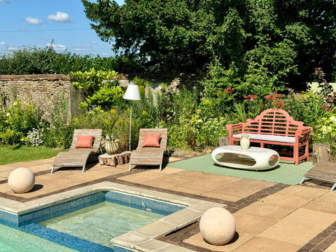 The Walled Garden and Pool
The Coach House Photoshoot Location