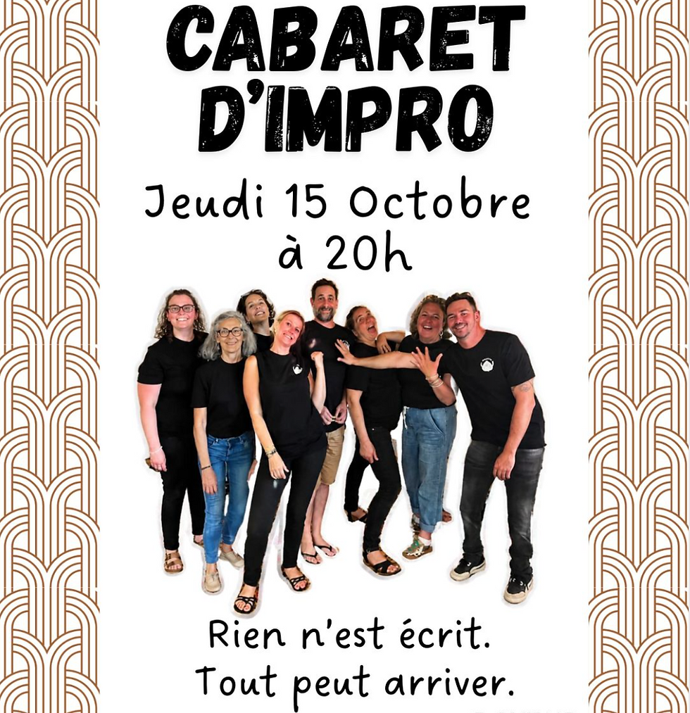 Cabaret d'impro avec Jeux de Pic
