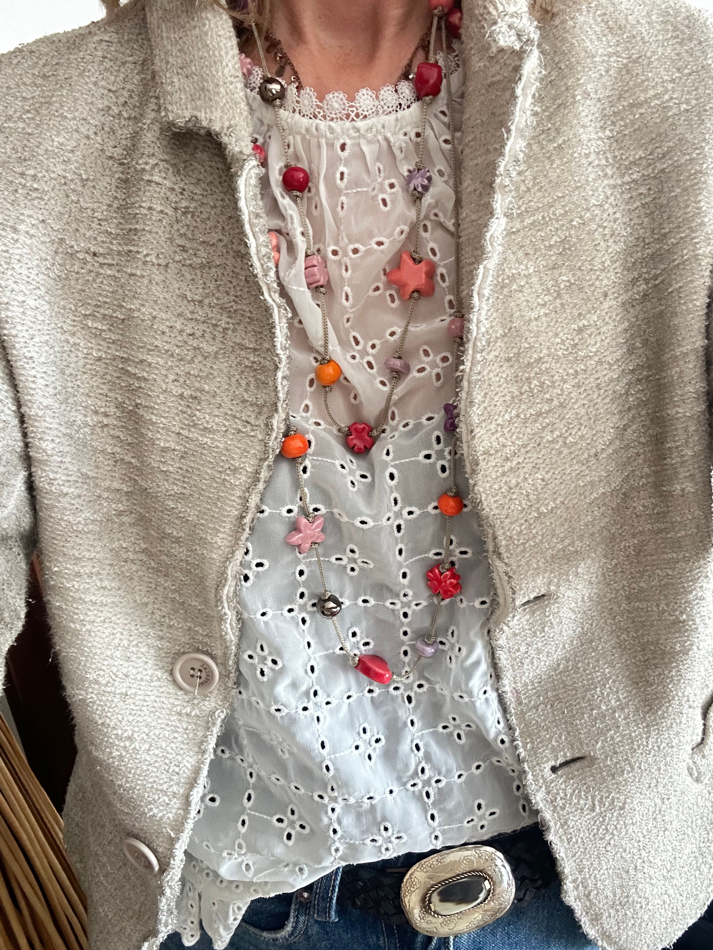 Gira e rigira rosso e arancio