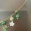 Miniatura: Chain  verde  girocollo