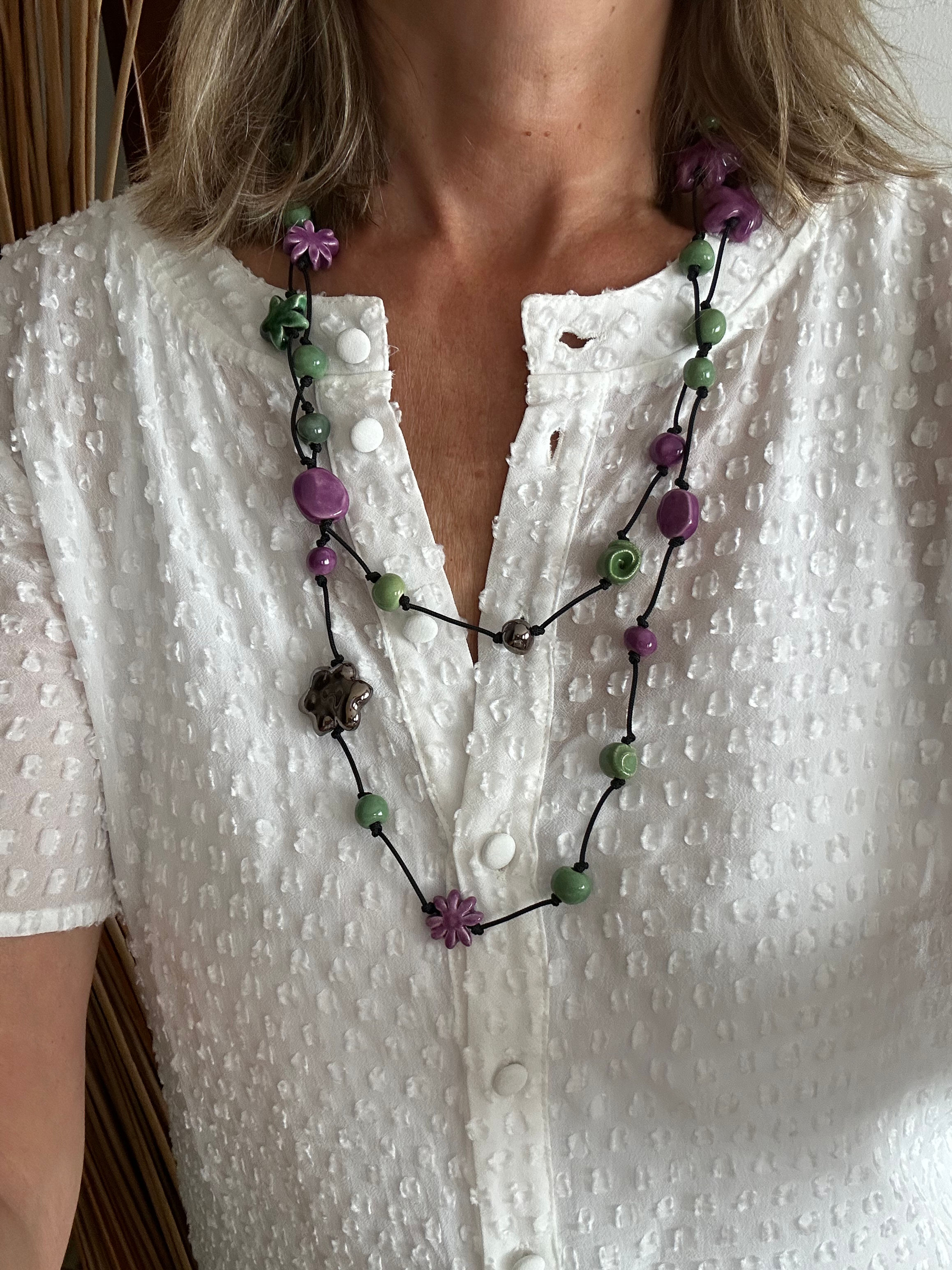 Gira e rigira verde e viola