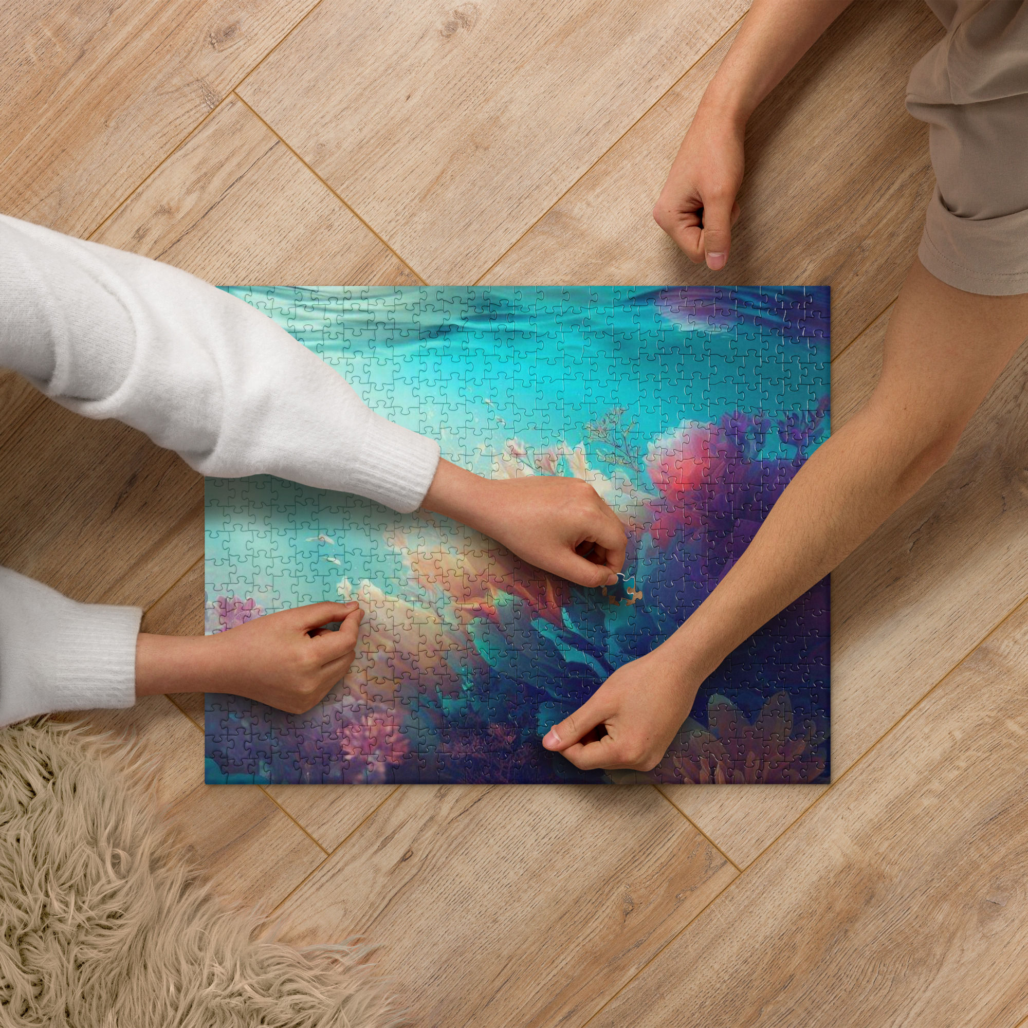 Florals of the Sea Jigsaw puzzle
