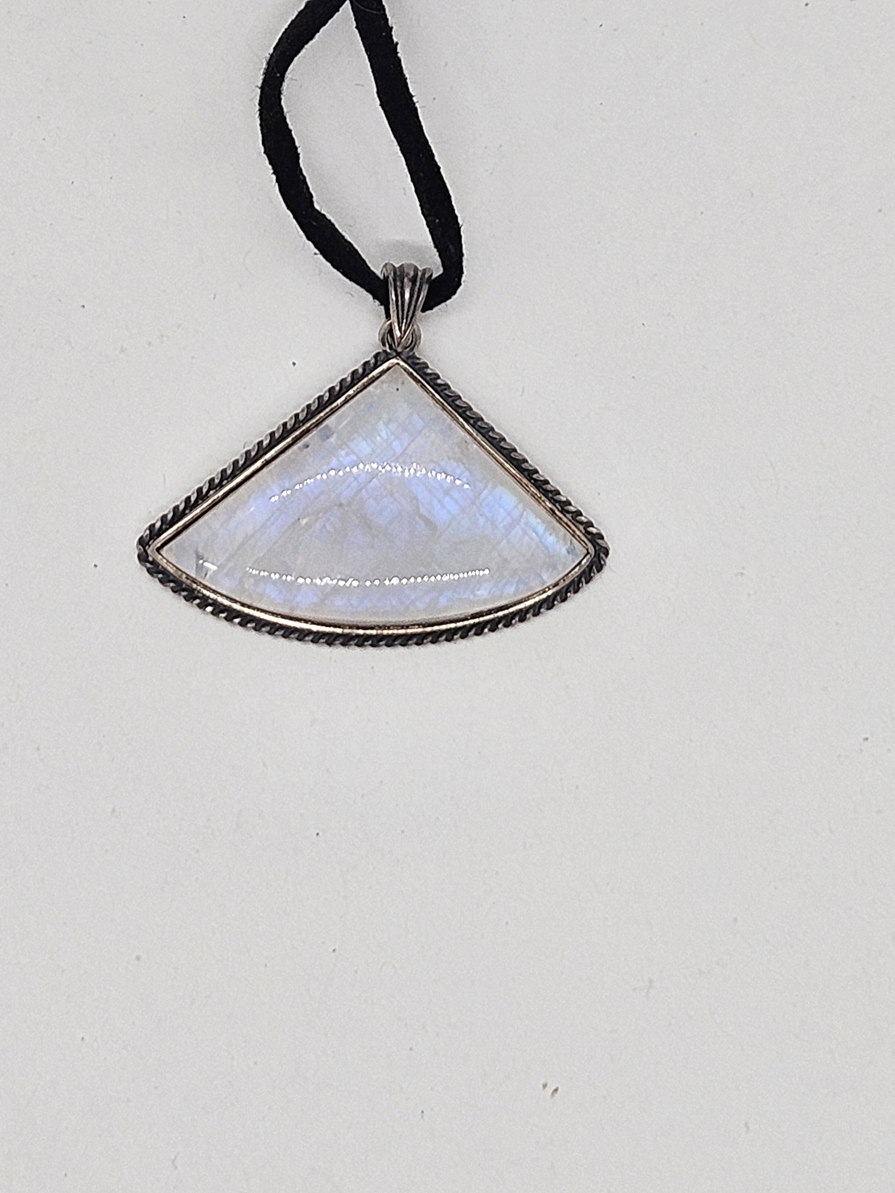 Rainbow Moonstone Pendant