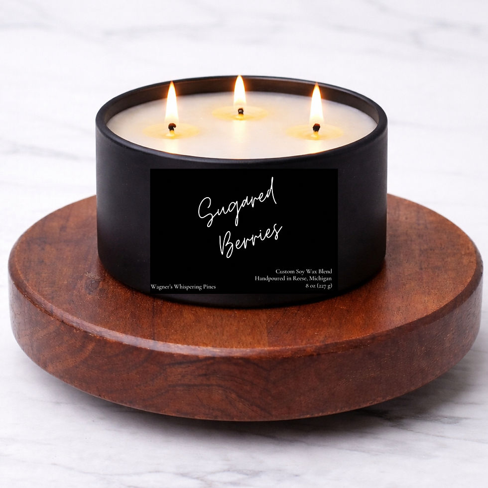 Thumbnail: Sugared Berries Custom Soy Blend Candle