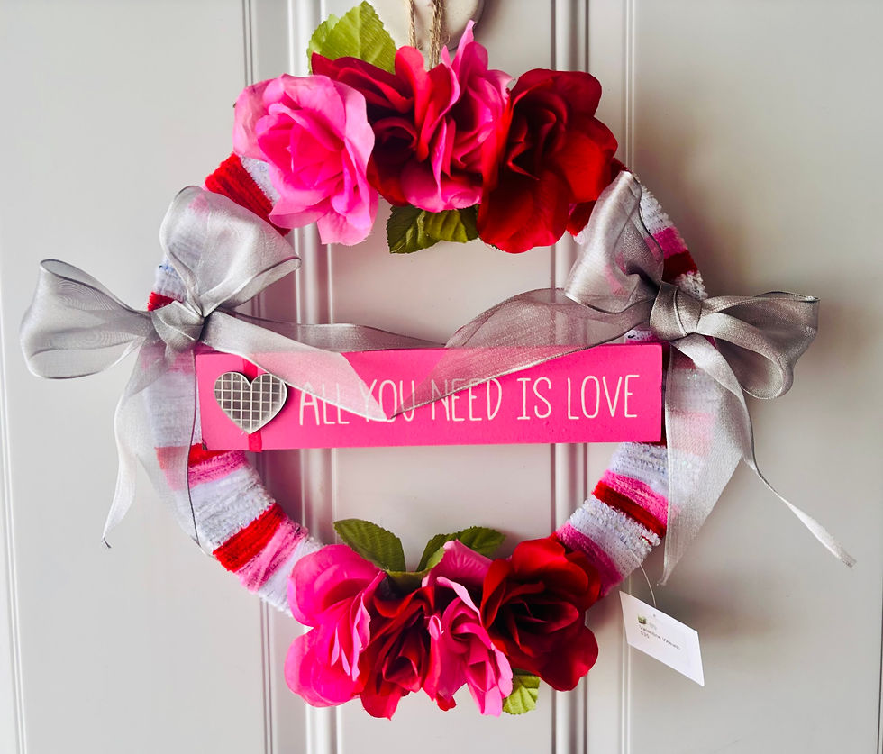 Thumbnail: All You Need Is Love Valentine’s Wreath