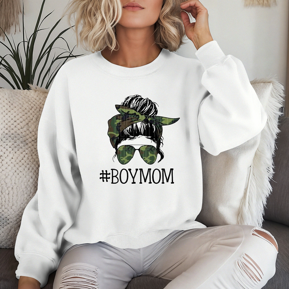 Thumbnail: #BOYMOM Sweatshirt/Hoodie