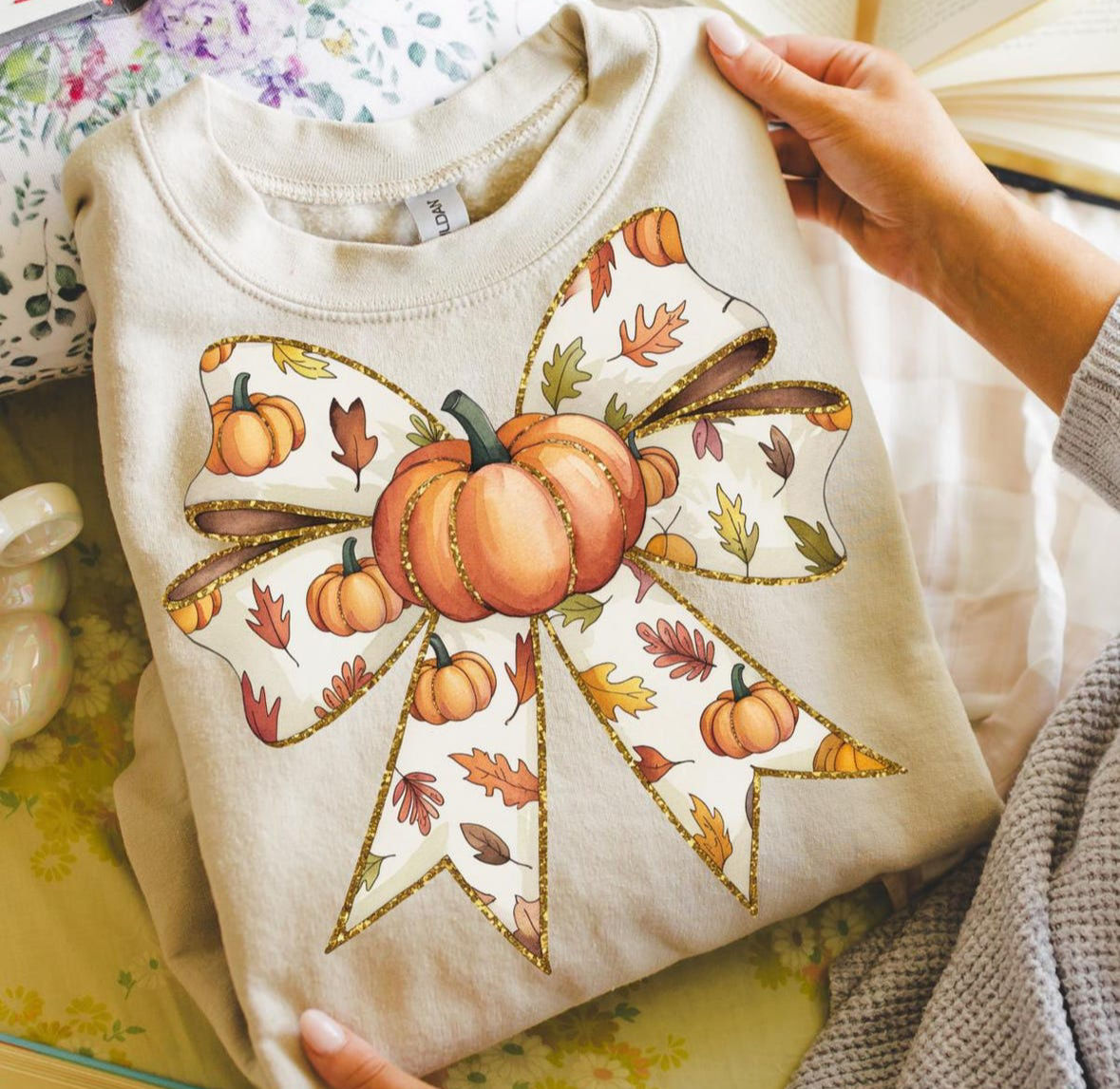 Coquette Pumpkins Fall/Autumn Shirt