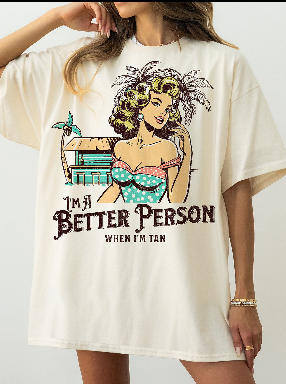 Thumbnail: I’m A BETTER Person When I’m TAN Shirt
