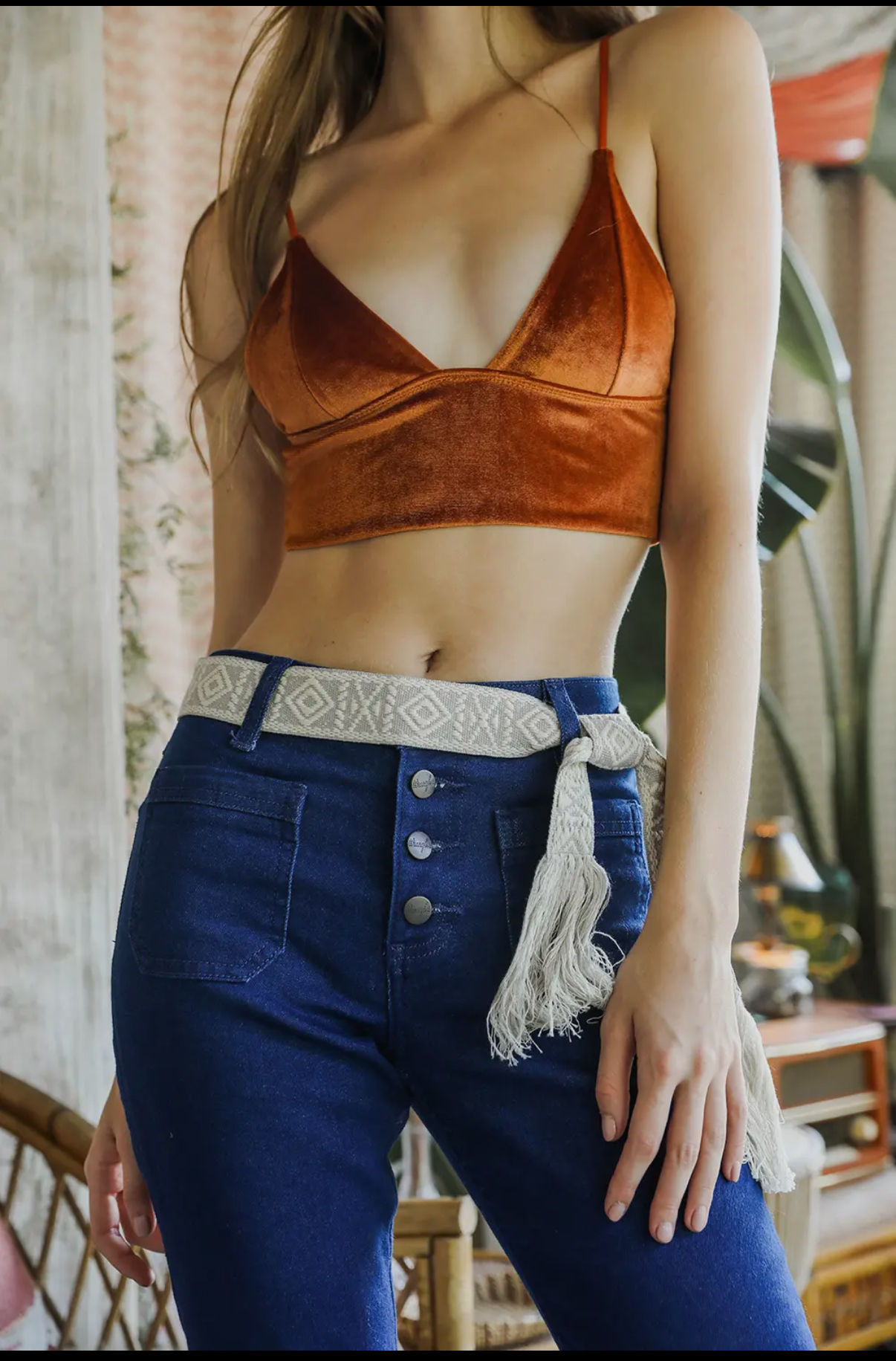 Bohemian Aztec Waist Belt